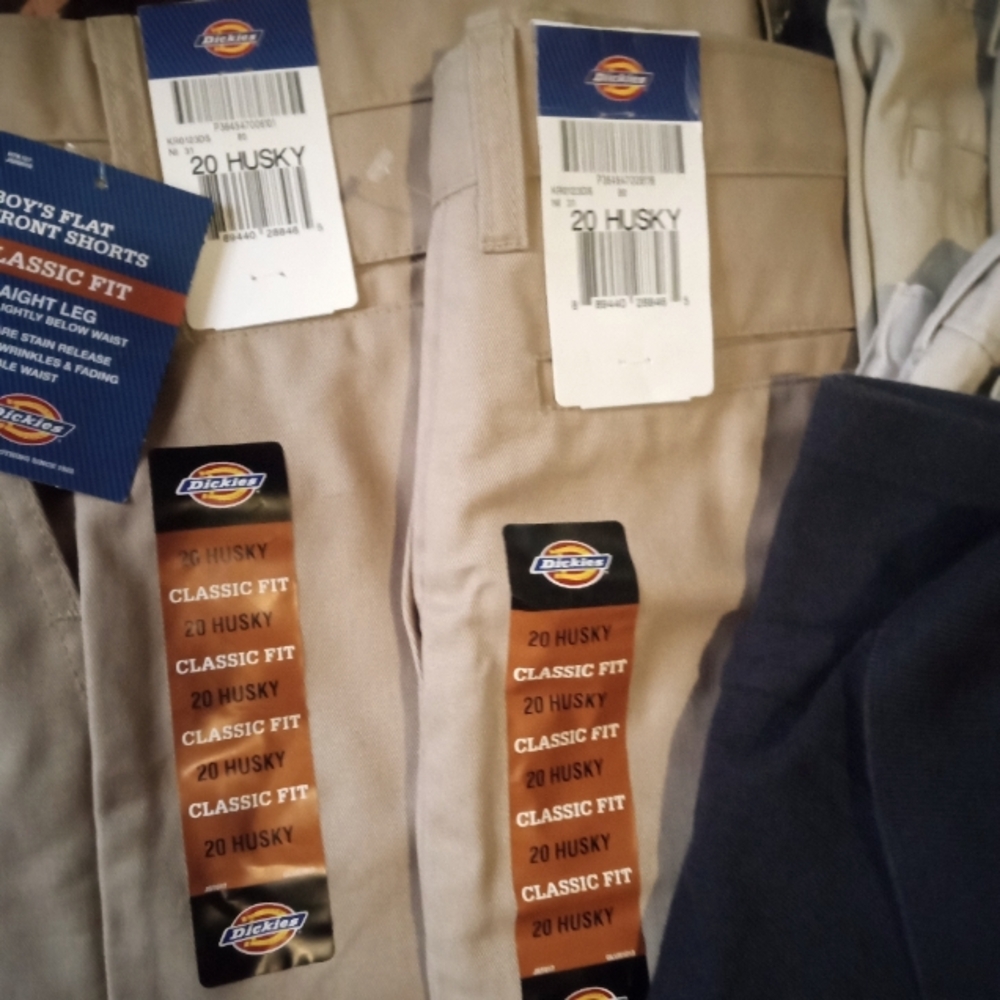 NWT.Dickies Teenboy's Husky Uniform Bundle